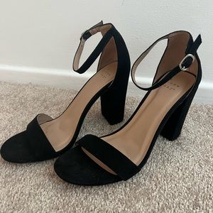 Black Target Heels 👠 worn once!!